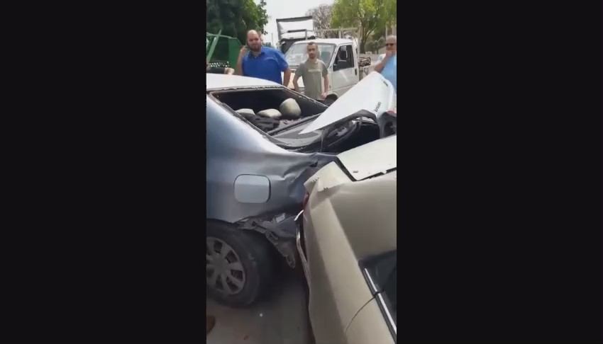 باقة الغربية: سائق يصطدم بعدد من السيارات